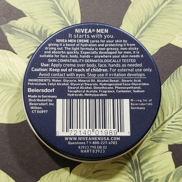 Nivea Men Creme 1 oz - 4ct Tins - Picture 2 of 4
